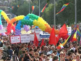 В иерусалимском гей-параде приняли участие три тысячи человек