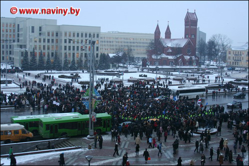 минск, фото, несанкционированные, акция, протеста, митинг, шествие предпринимателей 10.01.2008