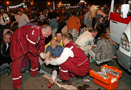 Minsk, act of terrorism in Minsk on July, 4th, 2008, a photo on NewsBY.org